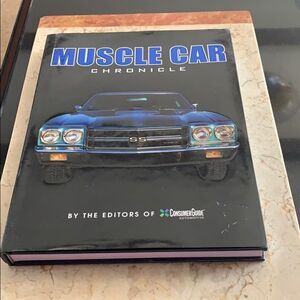 Muscle Car Coffee Table Book